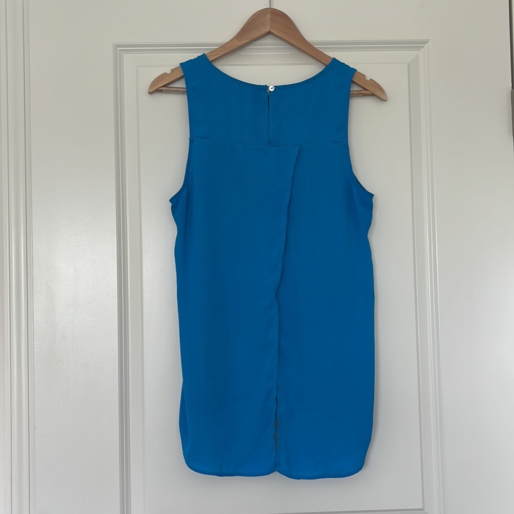 Gibson Latimer Blue Hi Lo Tank with Back Slit